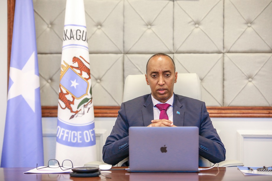 The Auditor General of Somalia, H.E. Mohamed Mohamud Ali, has chaired a virtual Semi-Annual Meeting