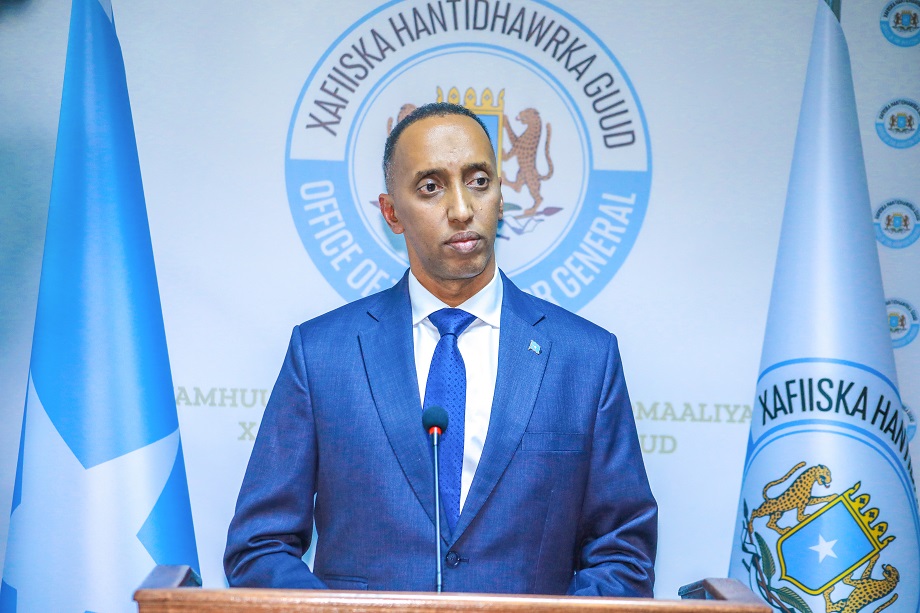 The Auditor General of Federal Government of Somalia releases the audit reports for the Financial Year 2020